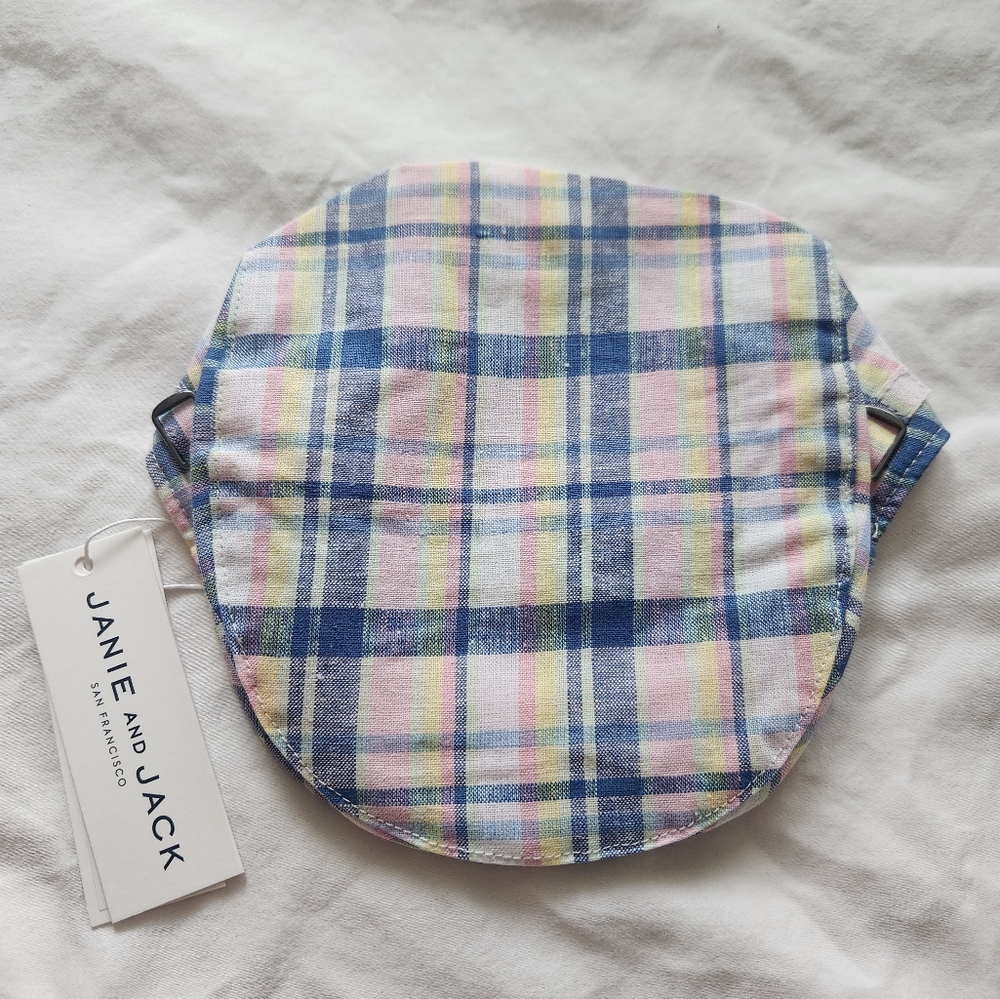 Janie and Jack Gingham Driver Cap